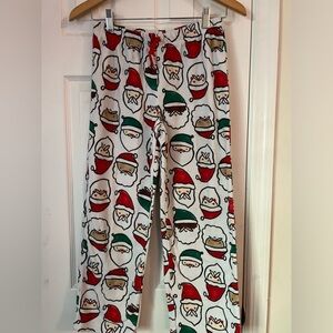 Santa fuzzy pants